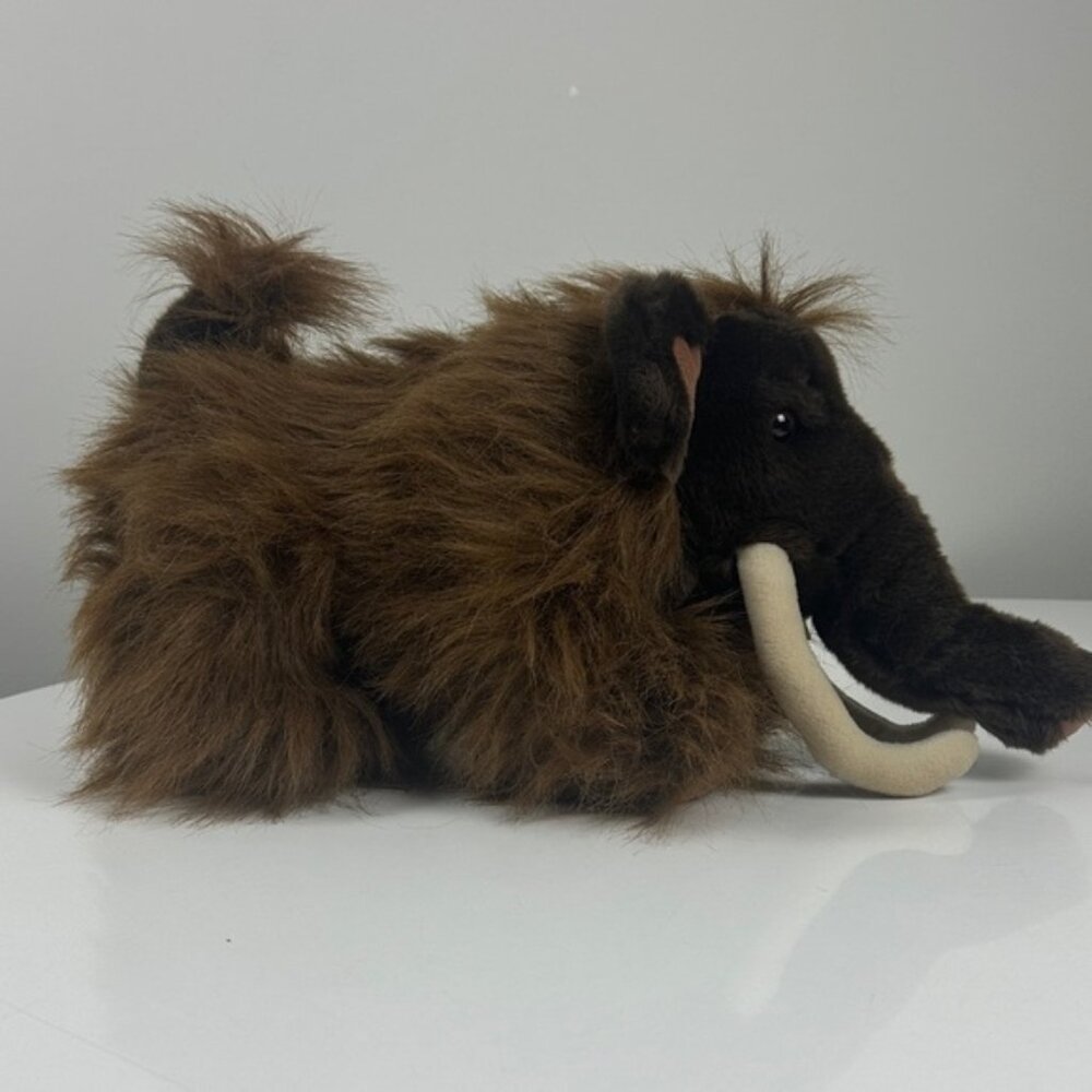 Build-A-Bear Brown Woolly Mammoth Plush - Build a Dino Friendosaur 2009 - NWT